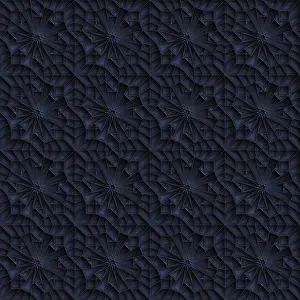 Mosaic Art Concept Imprime: Geometric star pattern, vector background