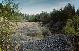 Nature Conservation Area Germany Imprime: Germany, graptolites, Thuringia