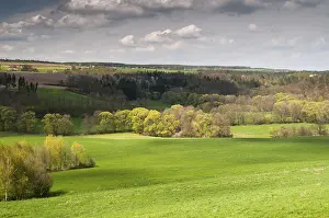 Thuringia Landscape Imprime: Germany, Greiz, Thuringia, Thuringia