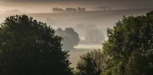 Autumnal Atmosphere Imprime: Germany, Greiz, Thuringia, Thuringia