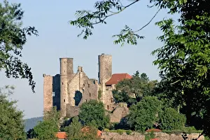 Thuringia Landmark Imprime: Germany, Thuringia, Hanstein castle