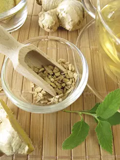Medicinal Plant Imprime: Ginger tea