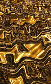 Fractal Geometry Image Imprime: Gnarled background - abstract computer-generated image