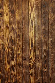 Wooden Background Design Imprime: Golden pine wood background texture rustic pattern