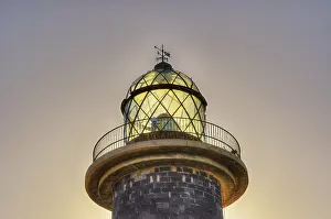 Barren Canary Islands Imprime: HDR, backlight, lighthouse, close