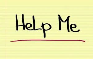 Depression Symbol Imprime: Help Concept