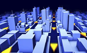 Communication Concept Imprime: high resolution rendering of a communication concept