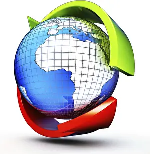 Green Energy Generation Imprime: high resolution rendering of a global concept