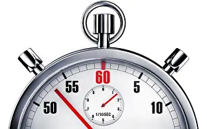 High Resolution Rendering Imprime: High resolution rendering of a stop watch