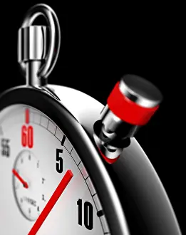 High Resolution Rendering Imprime: High resolution rendering of a stopwatch