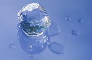 Ice Cube Photography Imprime: Ice cube