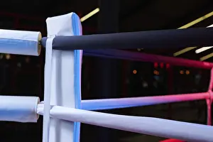 Boxing Ring Concept Imprime: Image of a boxing ring without anyone