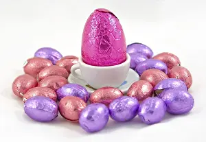 Colorful Easter Eggs Imprime: Image of easter eggs