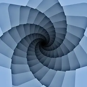 Abstract Blue Background Imprime: An image of a nice abstract blue background