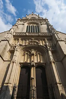 Peter Paul Rubens Imprime: La imponente fachada frontal de la Jacobskerk.