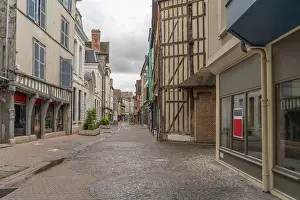 European Street Scene Imprime: Impression of Troyes