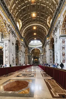 European Christian Landmarks Imprime: Inside Vatican