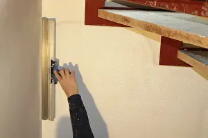 Construction Site Labourer Imprime: Interior plastering work