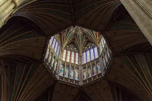 Historic British Architecture Imprime: Interior View of Ely Cathedral