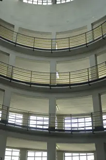 Modern Architecture In Italy Imprime: Interior view of a multi-storey