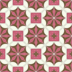 Traditional Islamic Art Imprime: Islamic geometric seamless vector pattern