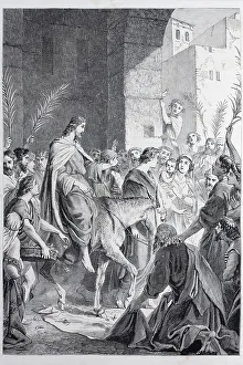Jesus Entry Into Jerusalem Imprime: Jesus entry into Jerusalem
