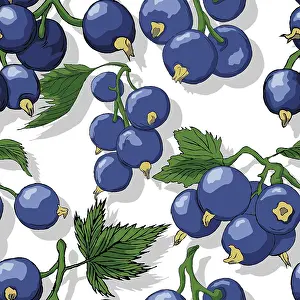 Slimming Diet Inspiration Imprime: Jostaberries repeating pattern