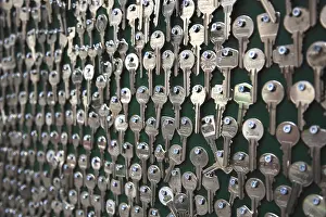 Full Frame Texture Image Imprime: Many keys