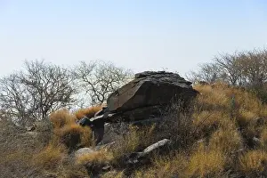 Arid Landscape Photography Imprime: Khomas Region, Namibia