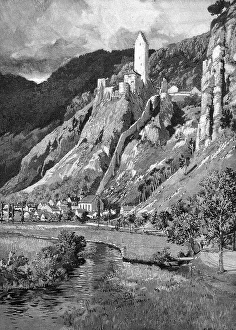 Bavaria Historical Image Imprime: Kipfenberg and the Devil's Wall