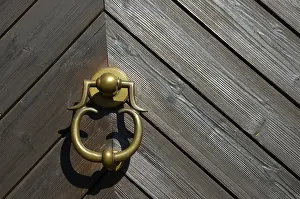 Close Up Door Imprime: Knocker