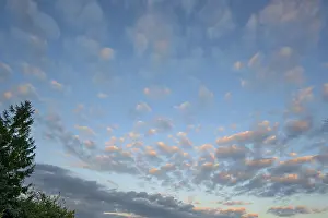 Cirrocumulus Clouds Imprime: Large fleecy clouds (Altocumulus)