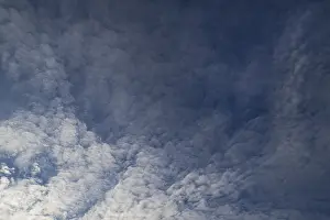 Stratocumulus Cloud Formations Imprime: Layer of piled clouds, stratocumulus clouds