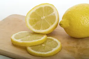 Yellow Citrus Fruit Imprime: Lemons