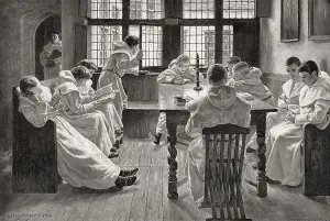 Schoolboy Education Imprime: Lessons in the monastery school