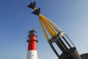 Northern Germany Lighthouse Imprime: Lighthouse and navigation mark