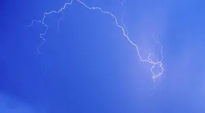 Stormy Sky Imprime: Lightning