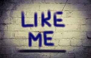 Symbolic Network Image Imprime: Like Me Concept