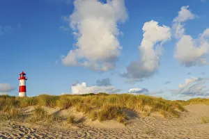 Northern Germany Lighthouse Imprime: The Lister lighthouse at Ellenbogen