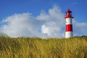 Northern Germany Lighthouse Imprime: The Lister lighthouse at Ellenbogen