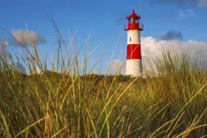 Lister Lighthouse Imprime: The Lister lighthouse at Ellenbogen