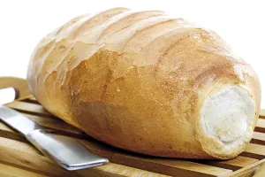Bread Nutrition Imprime: Loaf of white bread