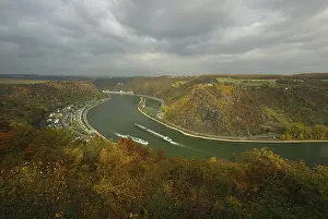 UNESCO World Heritage Site Rhine Imprime: Loreley view, Loreley view