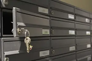 European Postal Service Imprime: Mailboxes in a residential complex