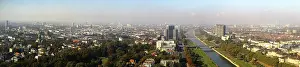 Mannheim Panorama Imprime: Mannheim from above