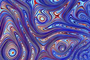 Fractal Geometry Imprime: Marble texture - abstract computer-generated image