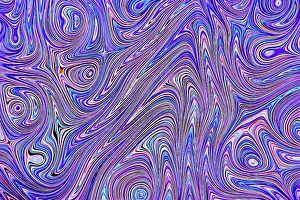 Computer Generated Fractals Imprime: Marbled background - abstract computer-generated image