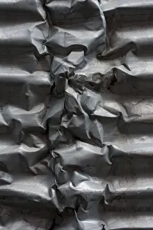 Metallic Background Image Imprime: Metal surface as a background texture pattern