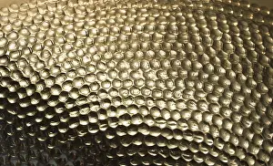 Deserted Metal Surface Imprime: Metal surface as a background texture pattern