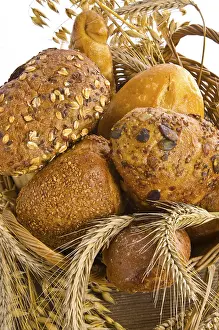 Breakfast Buns Imprime: Mixed bread rolls